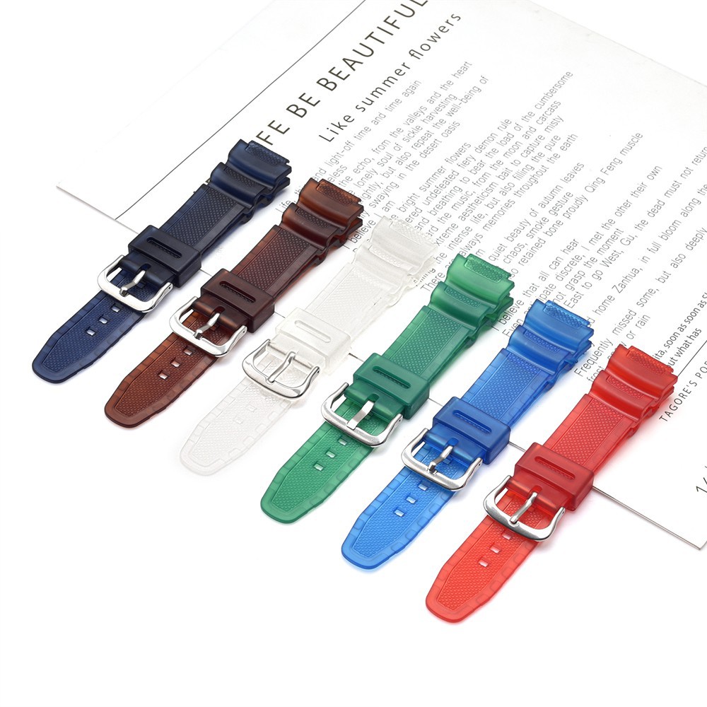 Dây đeo cho đồng hồ Casio Aq-S800W Sgw-300H Sgw-400H Sgw-500H Ae-1200 Ae1200 Ae1000W Ae1300 F-108Wh W-800H W-800H W-215