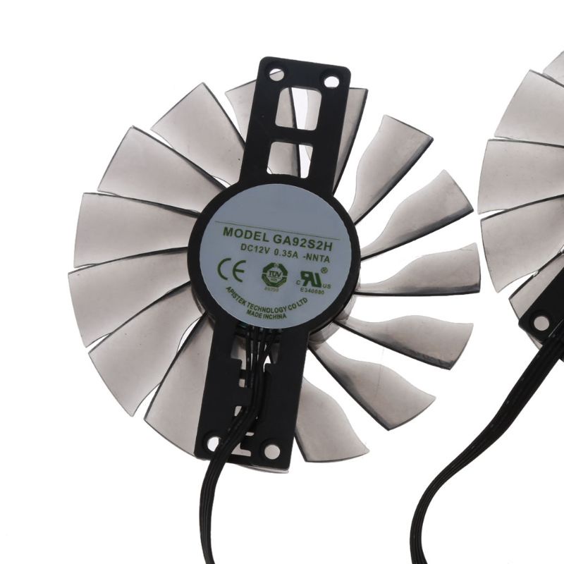 Quạt Tản Nhiệt Card Đồ Họa GPU GA92S2H Cho GTX960 GTX970 GTX1080Ti 1080