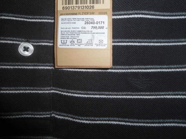 Áo thun polo Dockers 9 hãng xách tay Mỹ size 9