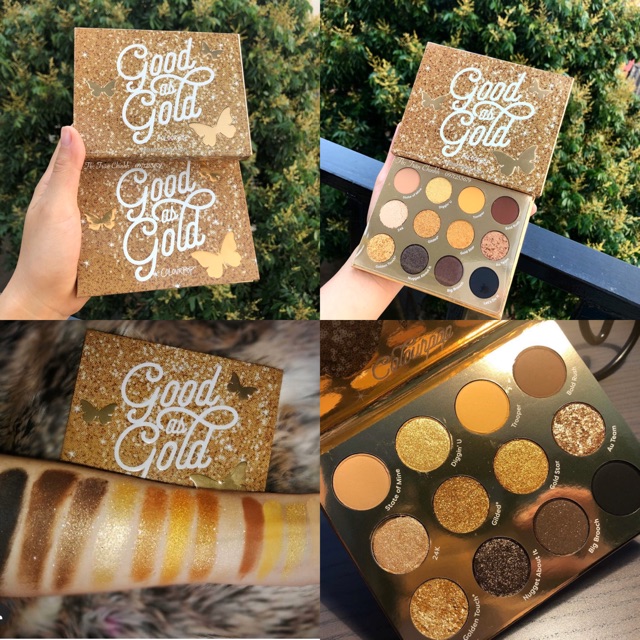 Có sẵn - Bảng phấn mắt Colourpop GOOD as GOLD