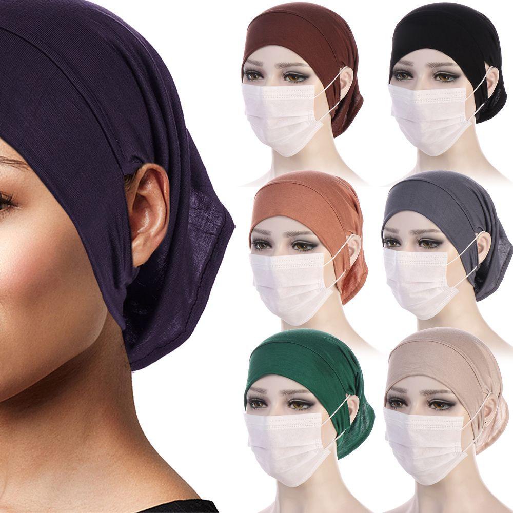 Luol Mũ Trùm Đầu Hijab Có Lỗ Tai