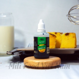 [MÀU DẦU] 𝐌𝐚̀𝐮 𝐭𝐡𝐮̛̣𝐜 𝐩𝐡𝐚̂̉𝐦 𝐎𝐑𝐎 (gốc nước) - Lốc 10 chai 50GRAM