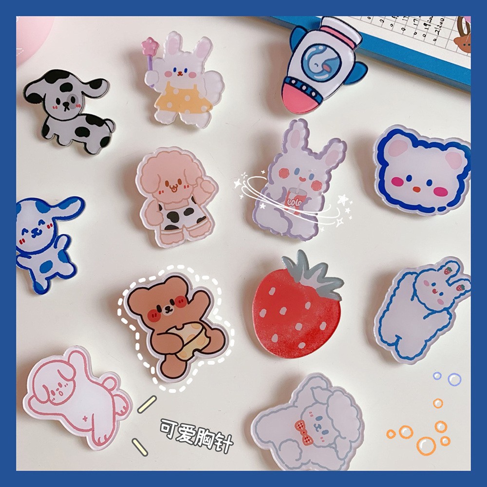 Huy hiệu cài áo, cài balo. Ghim cài áo, cài balo. Pin cài áo, cài balo dd. S002 sticker bình và bò