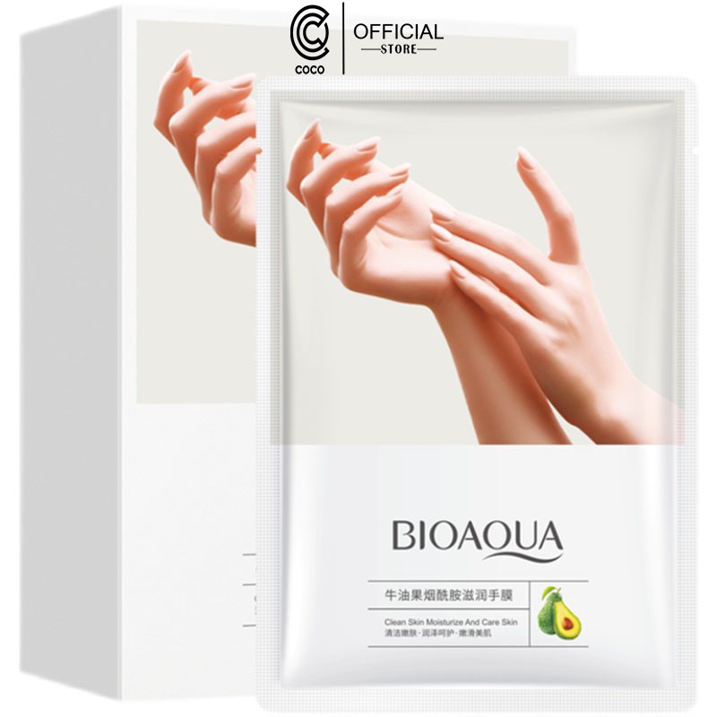 [BIOQUA]Mặt Nạ Dưỡng Da Tay Bioaqua Hand Mask