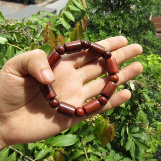 Vòng tay Gỗ Cẩm Đỏ  Đốt Trúc