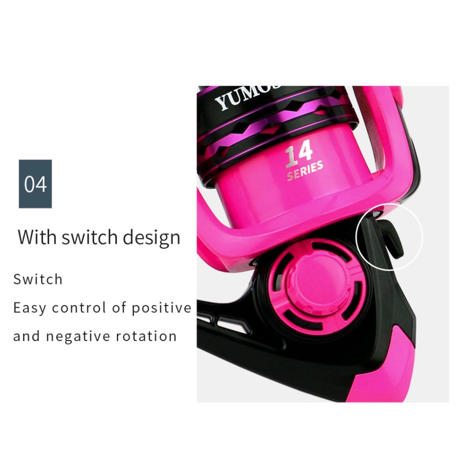 Máy Câu Cá 2000-7000 Bằng Hợp Kim Nhôm