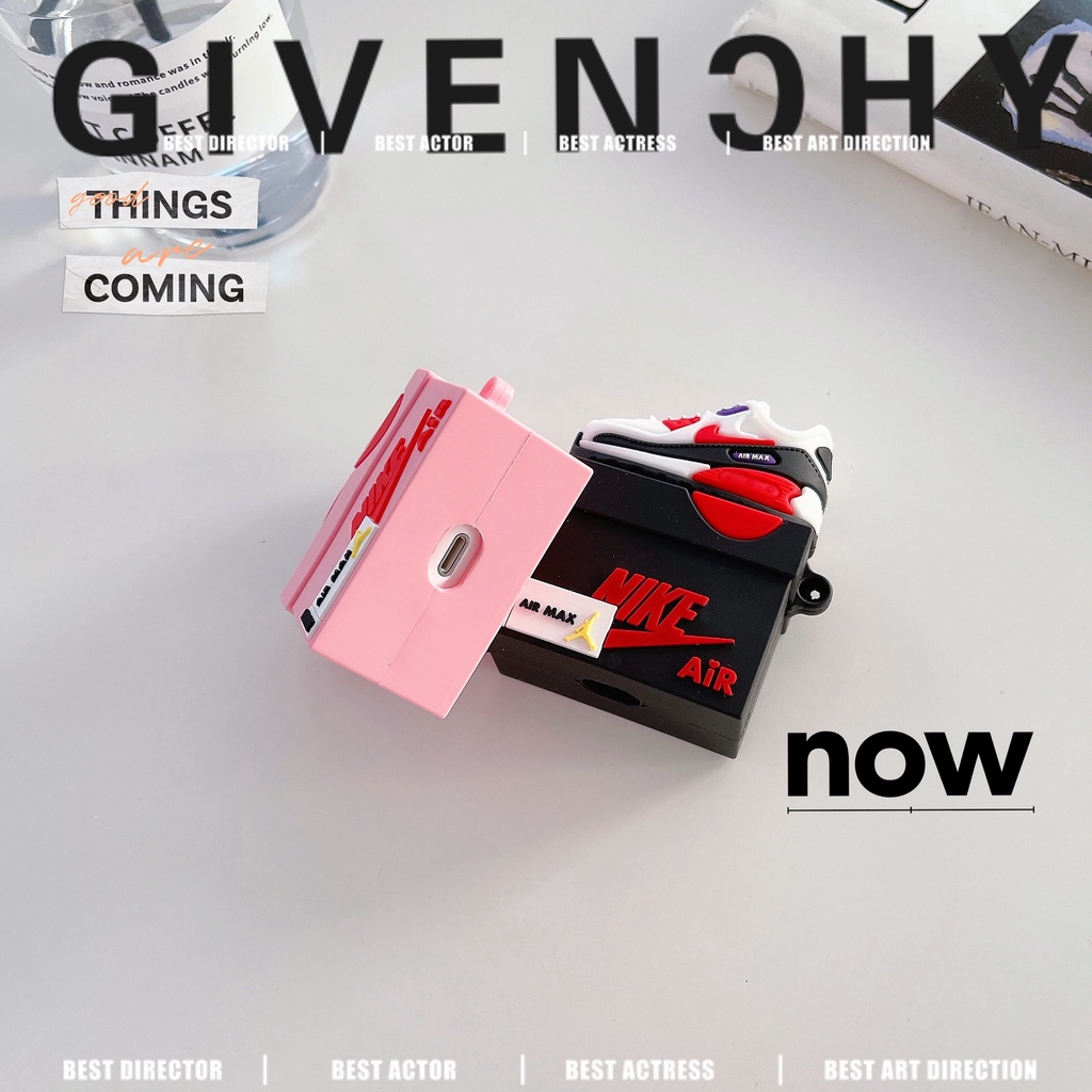 Vỏ Bảo Vệ Hộp Sạc Tai Nghe Airpods 3 Pro 2 3 Họa Tiết Giày Nk Độc Đáo Thời Trang 2021 Ốp