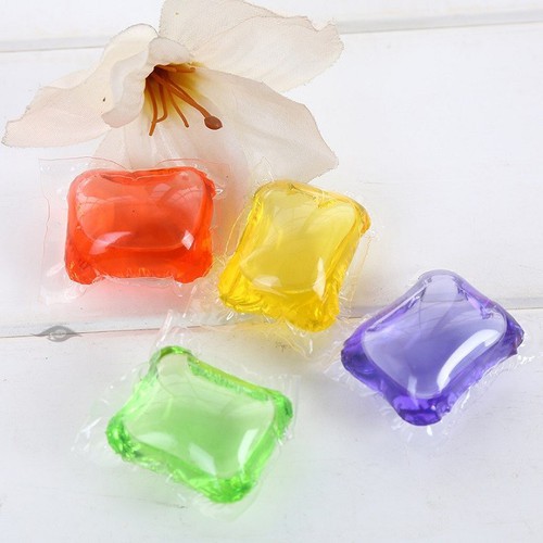 1 viên nước giặt xả quần áo đậm đặc gấp 8 lần siêu sạch có sẵn nhiều màu