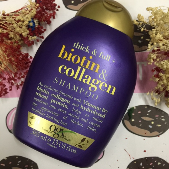 Dầu gội biotin&amp;collagen kích thích mọc tóc