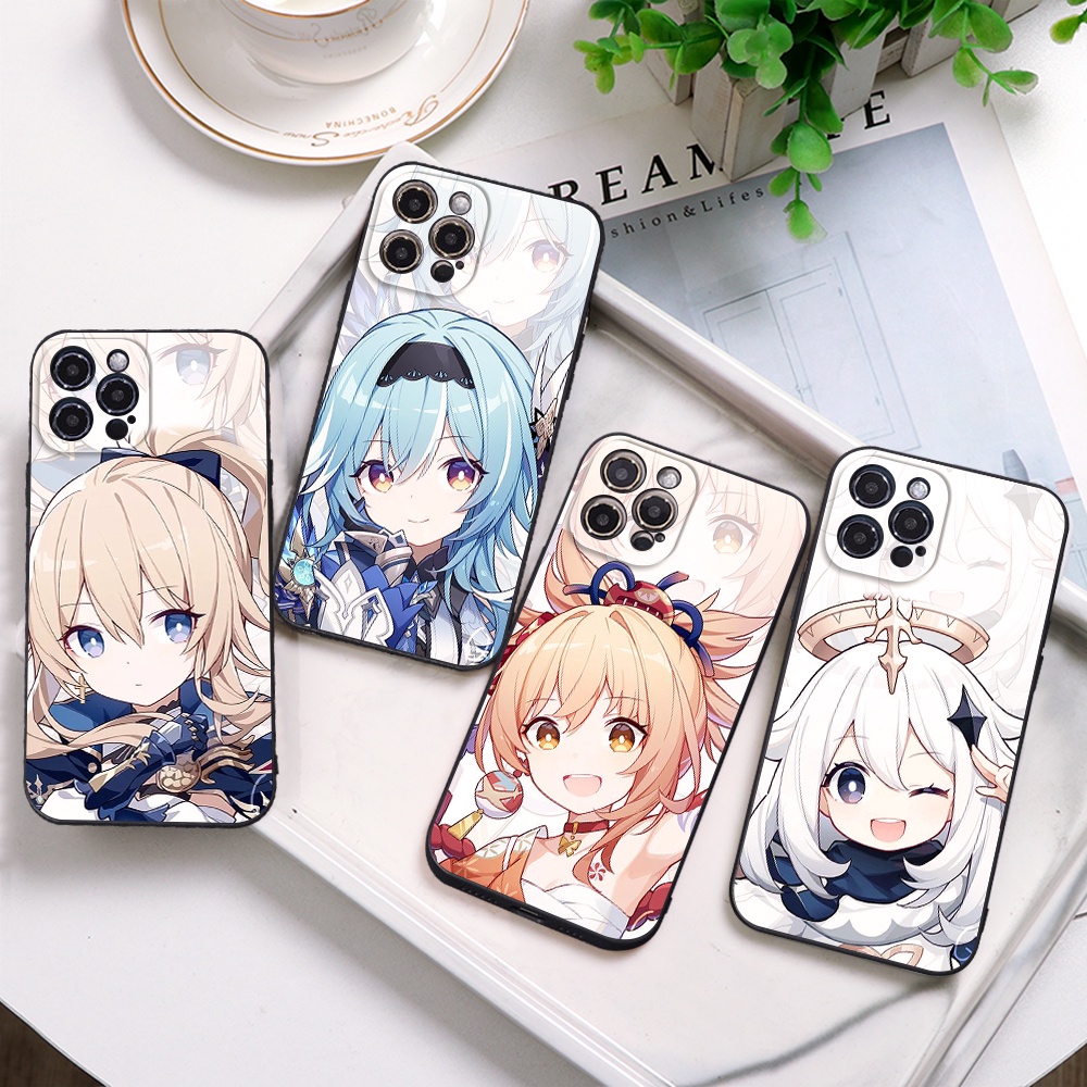 Hàng Sẵn Sàng‍/ / Ốp Điện Thoại Mềm Chống Rơi Chống Sốc Bảo Vệ Camera Cho iPhone 11 13 pro max 12 pro max 12Mini genshin derivative