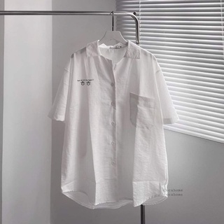 [ Ảnh Thật ] Áo Sơ Mi Chữ HÀN - phông ulzzang oversize