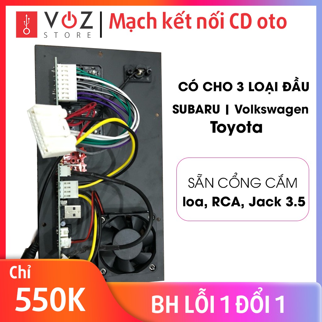 Mạch kết nối CD oto