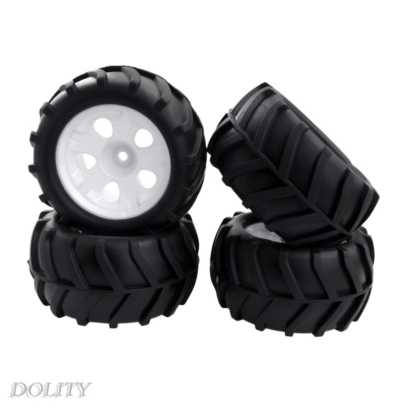 [DOLITY]1/16 Scale RC Truck Buggy 85mm Rubber Tire Tyres for High Speed HSP HPI Accs