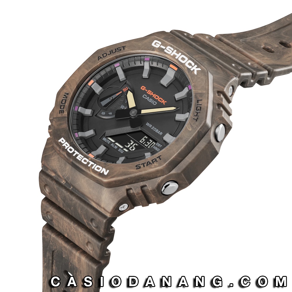 Đồng hồ nam Casio G-Shock chính hãng Anh Khuê GA-2100FR-5ADR (45mm)