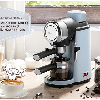 [CHÍNH HÃNG] Máy Pha Cà Phê Bear Tự Động Pha Cafe, Pha Espresso Phong Cách Ý CF-B02V1