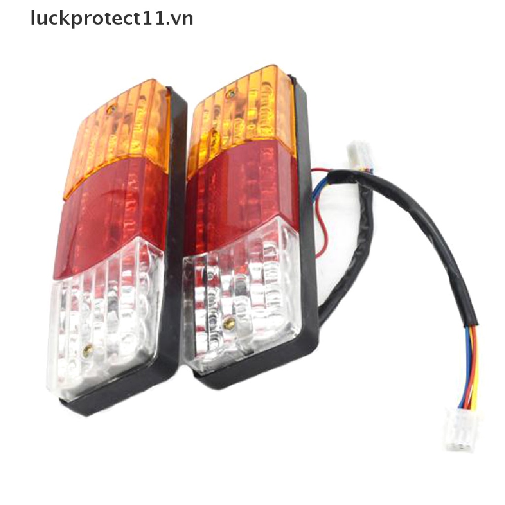 Đèn LED Tín Hiệu 12V 3 Màu Chống Thấm Nước Gắn Đuôi Xe Mô Tô