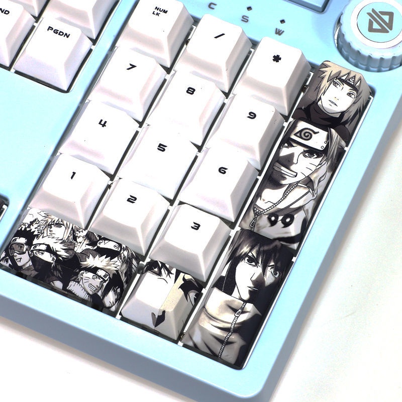 Naruto keycap Cherry Profile Anime Keycap PBT bàn phím cơ thăng hoa keycap 108 phím
