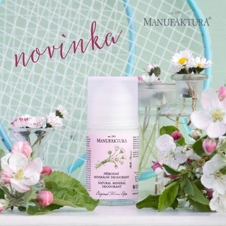 Khử mùi đá khoáng thiên nhiên hoa cúc Manufaktura 55ml