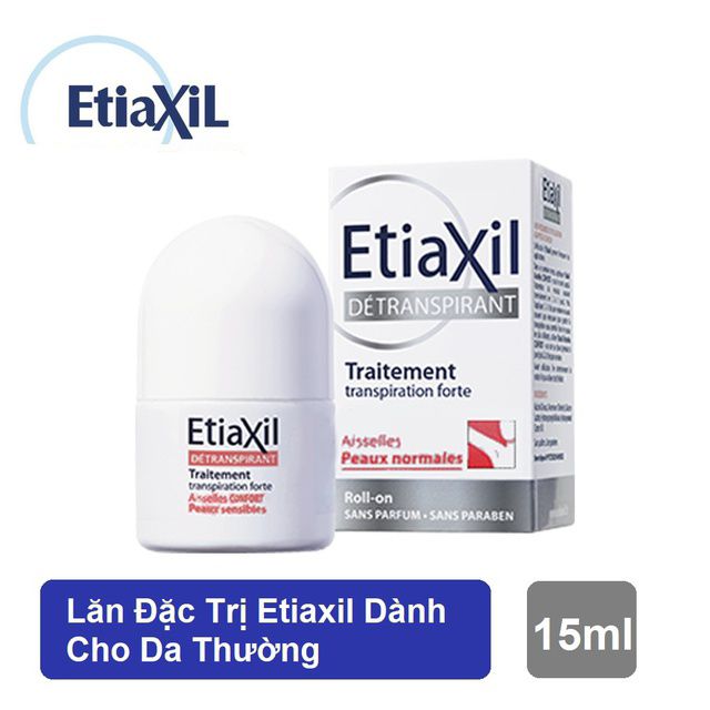 [ FREE SHIP ] Lăn Khử Mùi etiaxil Dành Cho Da Thường 15ml chính hãng của pháp ngăn hôi nách, ướt nách, ra mồ hôi nách