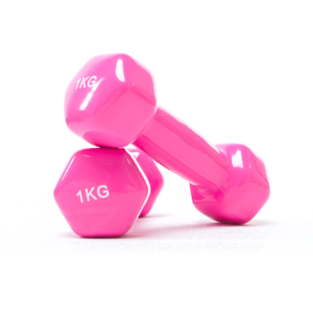 Tạ Tay Dumbbell 1-&gt; 5kg Tạ cầm tay Mini Nam, Nữ, Tạ bọc Cao Su