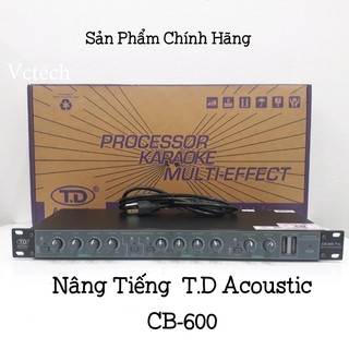 Nâng tiếng t.d acoustic cb-600 pro, tặng 2 dây canon 2 đầu đực cái