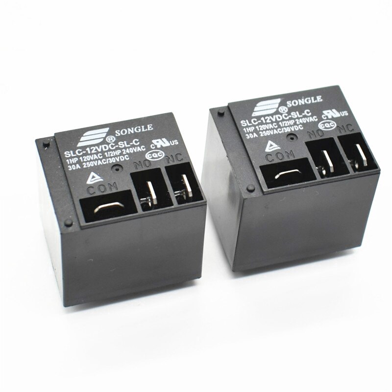 Rơ le nguồn chuyển đổi SLC-05VDC-SL-C SLC-12VDC-SL-C SLC-24VDC-SL-C 30A T91 HF2100
