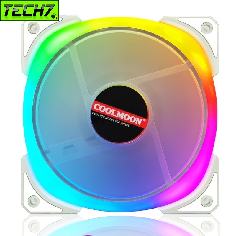 Quạt Led RGB Coolmoon SJ1 12cm cho máy tính