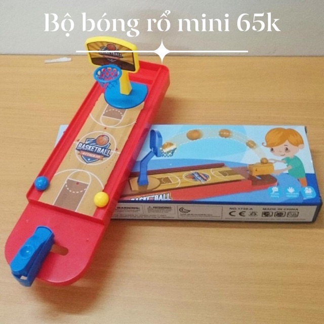 Đồ chơi bóng rổ mini cho bé (có giá sỉ)