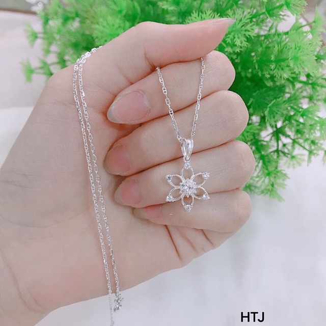 DÂY CHUYỀN MẶT HOA SIÊU XINH - DÂY CHUYỀN NỮ BẠC TA