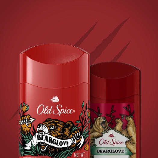 [USA] Lăn sáp khử mùi nam Old Spice Bearglove 73g (sáp trắng) ngăn mồ hôi - Mỹ