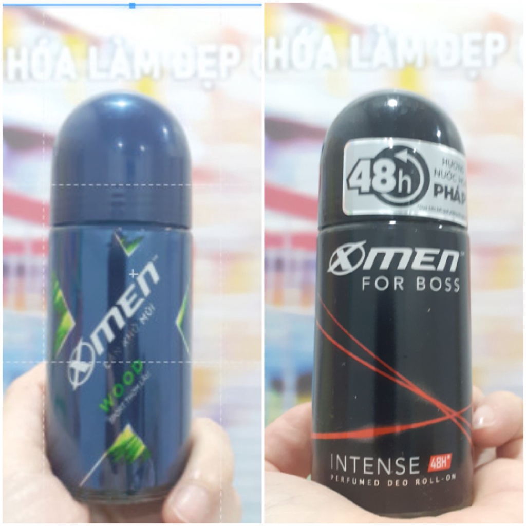 Lăn khử mùi nam Xmen Wood / For Boss Intense 50ml