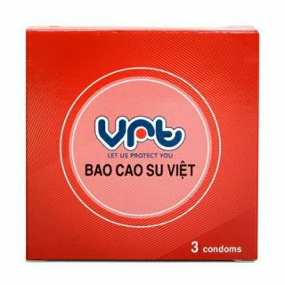 Bao cao su Vrt Dâu - Hộp 3 chiếc