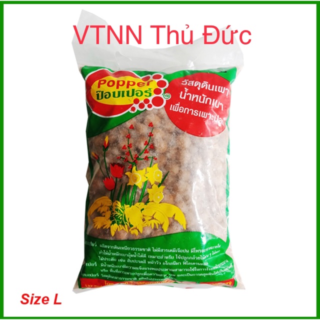 Đất sét nung Thái Lan gói 1lit size L