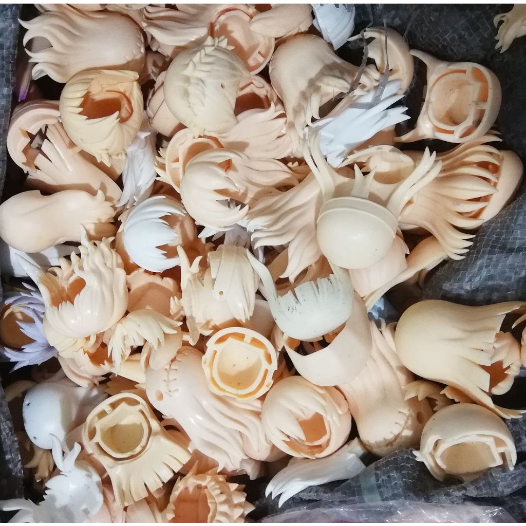 Khuôn Làm Tóc Màu Trắng Ngẫu Nhiên Gsc Nendoroid ob11