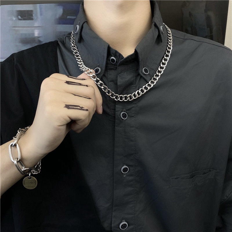 Dây Chuyền Thép Titan Phong Cách Âu Mỹ Thời Trang 22114