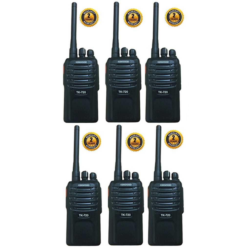 Bộ 6 bộ đàm Kenwood TK720