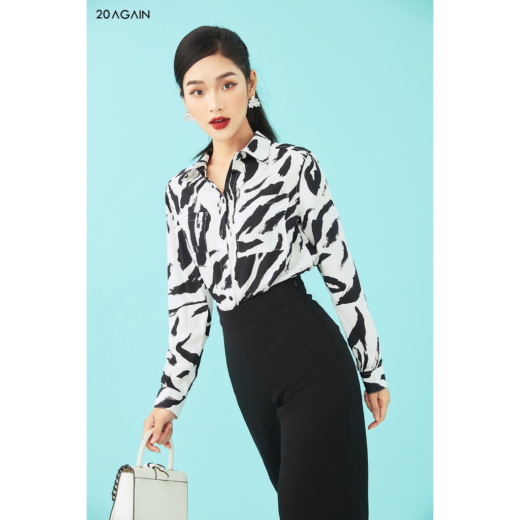 Áo Sơ Mi Túi Ốp 20Again ASA1455 | BigBuy360 - bigbuy360.vn