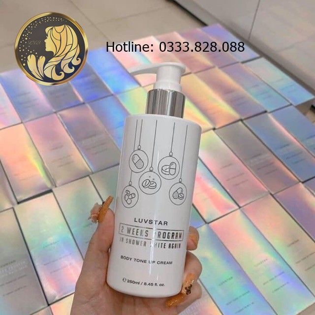 [Chính Hãng] Sữa Tắm Trắng Da Luvstar Body Tone Up Cream 250ml
