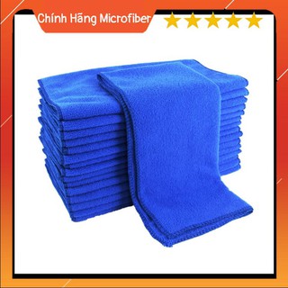 Khăn lau xe chuyên dụng Microfiber siêu thấm không bị sơ, rối [Có Video]