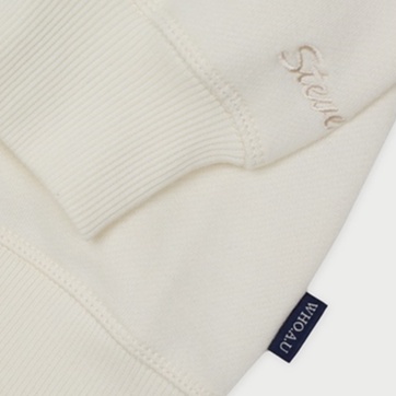 Áo sweater Whoau Korea chính hãng họa tiết gấu Steve 1849 | WHMWC4911U