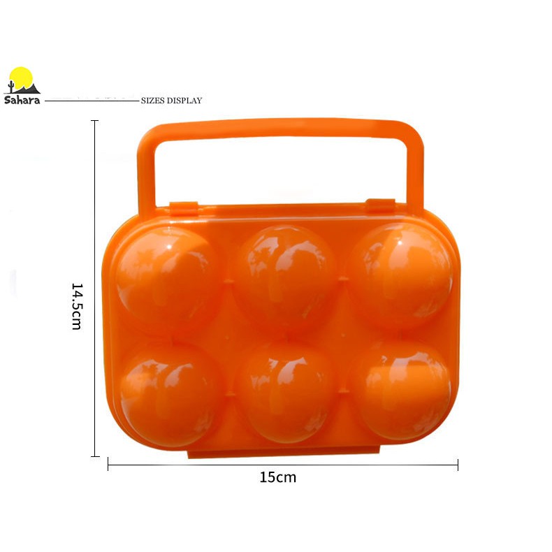 Khay đựng trứng dã ngoại 6 - 12 quả