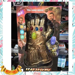 Găng tay Thanos đeo được có đèn- nhạc Infinity Gauntlet 100zr999-1