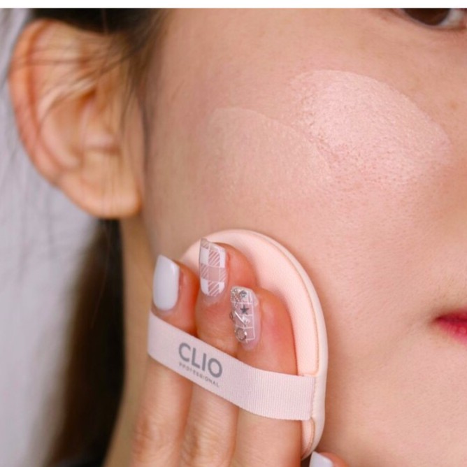 [HSD:11/4/2021][Sẵn +Kèm Bill] Set Phấn Nước  Clio Nudism Velvetwear Cushion Set 15g*2 lõi | BigBuy360 - bigbuy360.vn