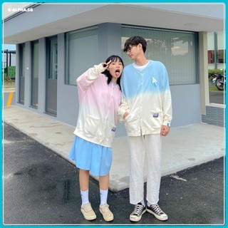 [HÀNG THIẾT KẾ] Áo Khoác Nỉ Bông Cardigan Tiedye CLICK.CLUB Loang Màu Unisex - E29