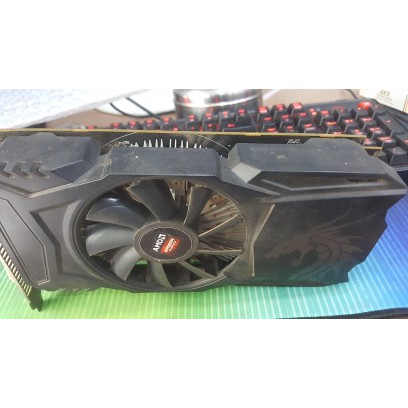 VGA Powercolor RX 560 - 4GB một Fan cũ đẹp likenew