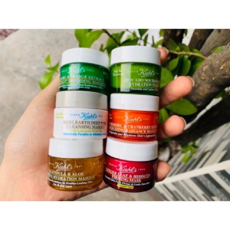 [Minisize 14ml] Mặt nạ Kiehl’s đất sét/ nghệ/ cúc/ bơ/ gừng/ ngò | Mask Kiehls | BigBuy360 - bigbuy360.vn