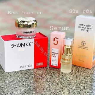 Combo face mụn, serum face và sữa rửa mặt nghệ Nhật