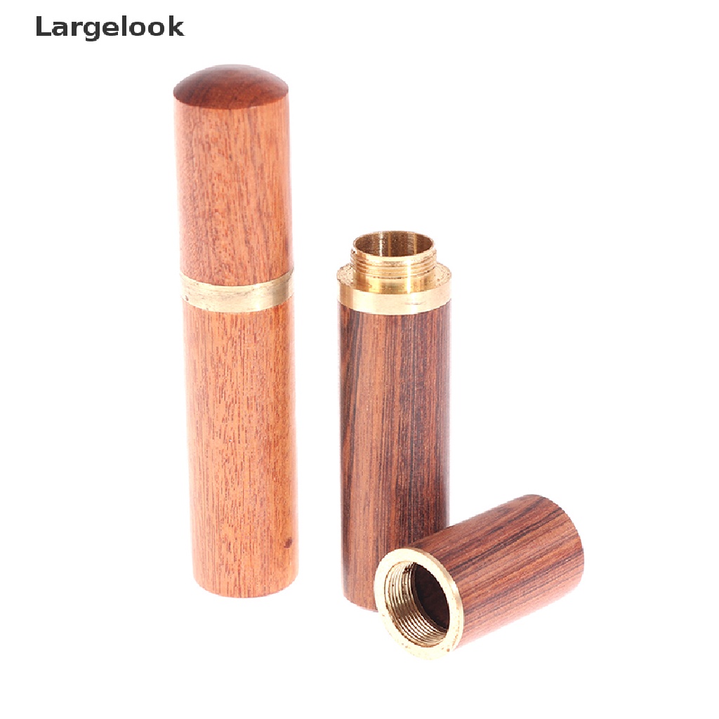 Hộp đựng tăm xỉa răng bằng gỗ mun 8.5*1.8cm