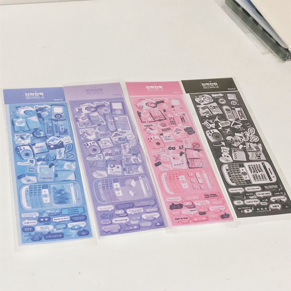 Steve Hình Dán Trang Trí Điện Thoại Phong Cách vintage Hàn Quốc