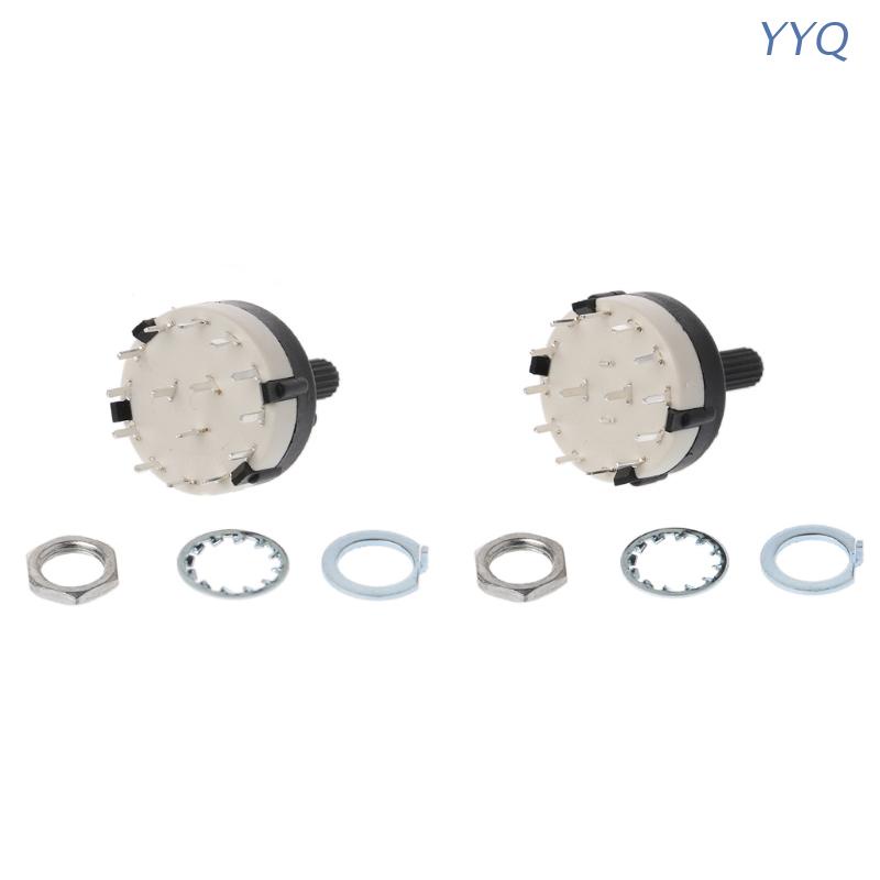 Công Tắc Xoay 4 Chiều 2 Cột 6 Chiều/3 Cực Chất Lượng Cao Cho Lớp 1